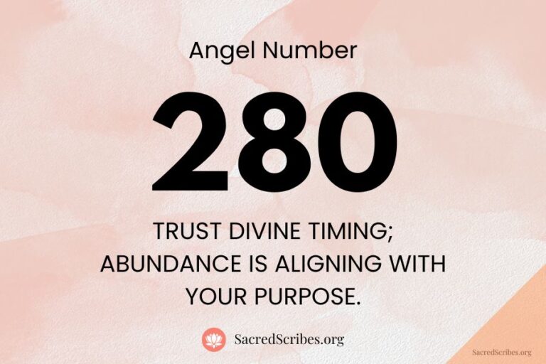 Meaning of Angel Number 280 Explained by Joanne