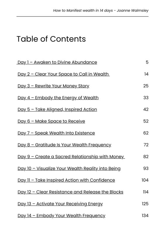 How to Manifest Wealth in 14 Days - eBook - Image 2